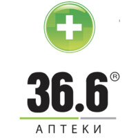 Аптеки 36.6 logo